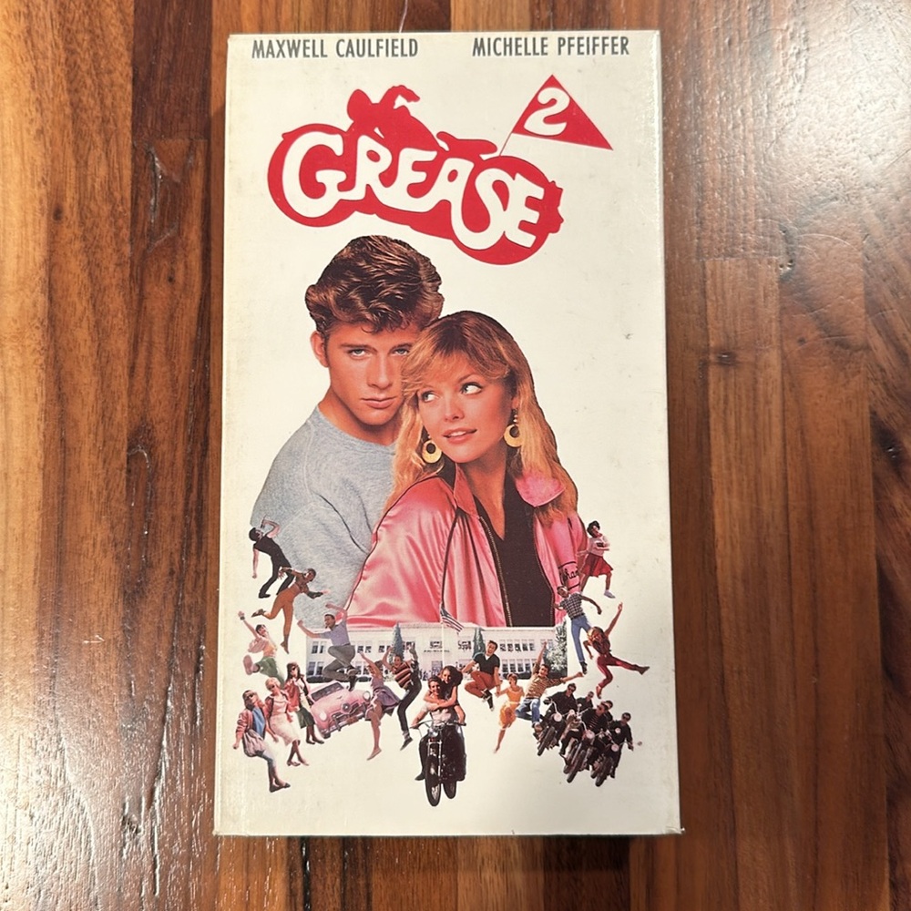 Grease 2 VHS Tape (1982)